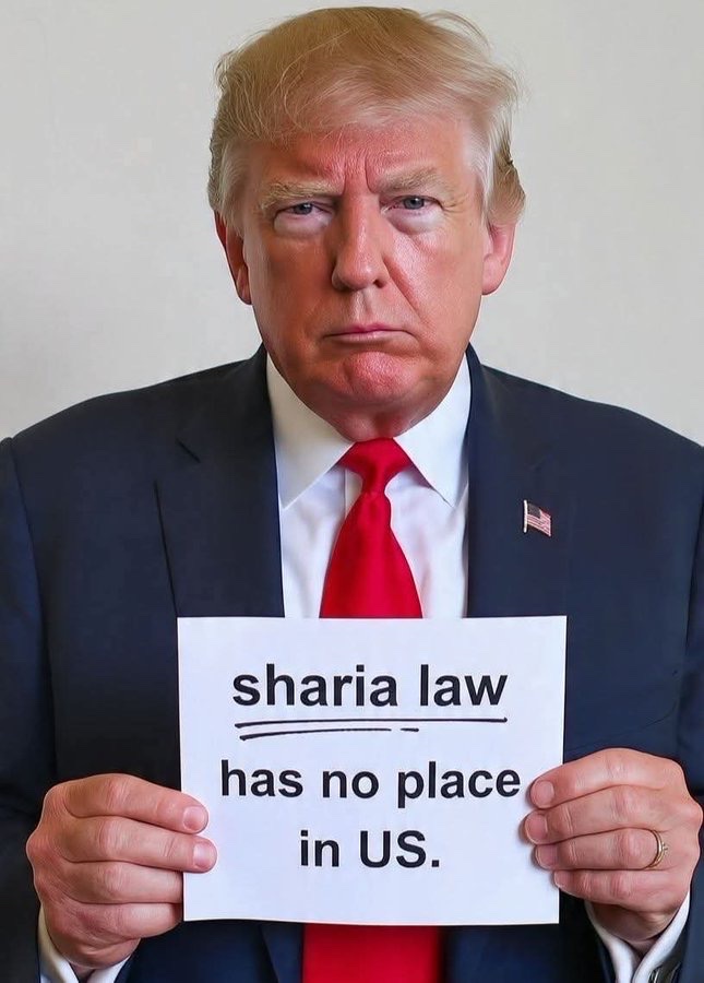 America First tweet media