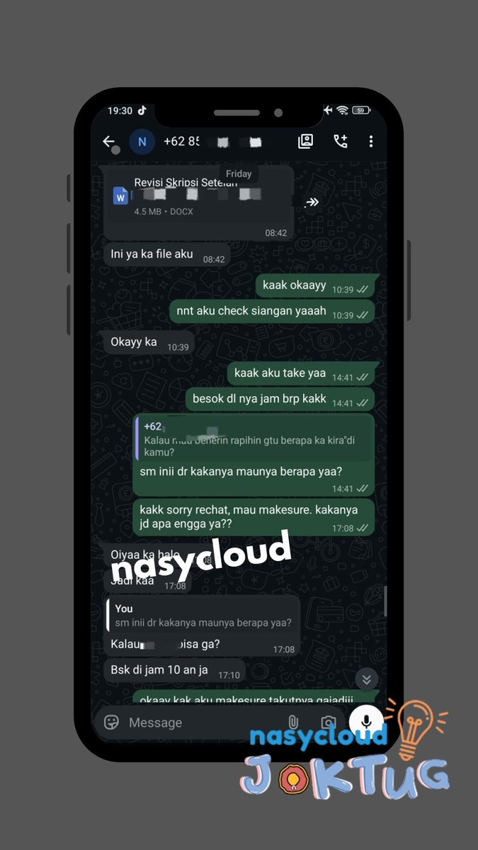 nasy JOKI JASA FORMATTING WORD, PPT, PAPER, DLL° tweet media