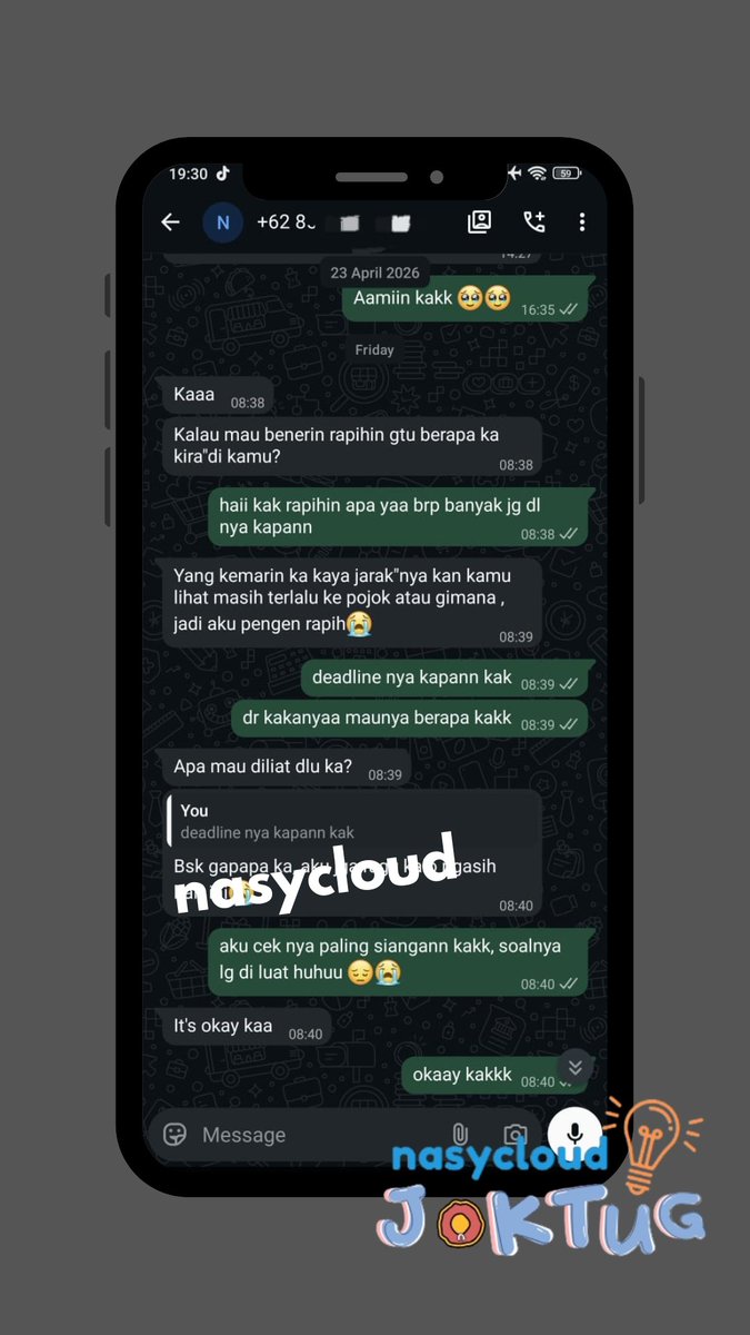 nasy JOKI JASA FORMATTING WORD, PPT, PAPER, DLL° tweet media
