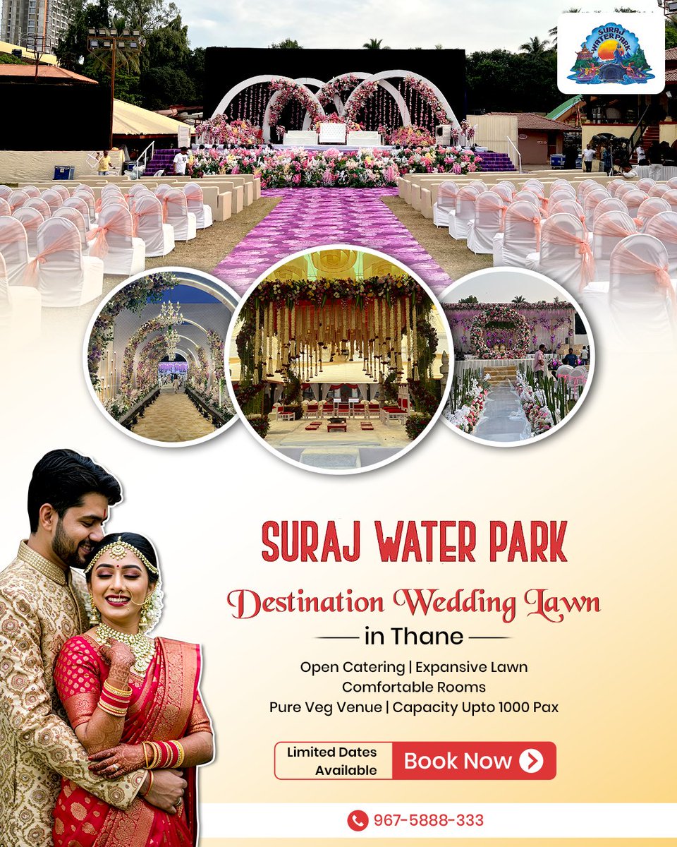 darshanadecor's tweet image. You don’t always need a flight
to have a destination wedding.

📞 Contact us to enquire about wedding decor services – 9675-888-333

#weddingdecor #eventstyling #weddingvibes #Weddinglawn #surajwaterpark 

(wedding decor, event styling, stage decor, walkway decor)