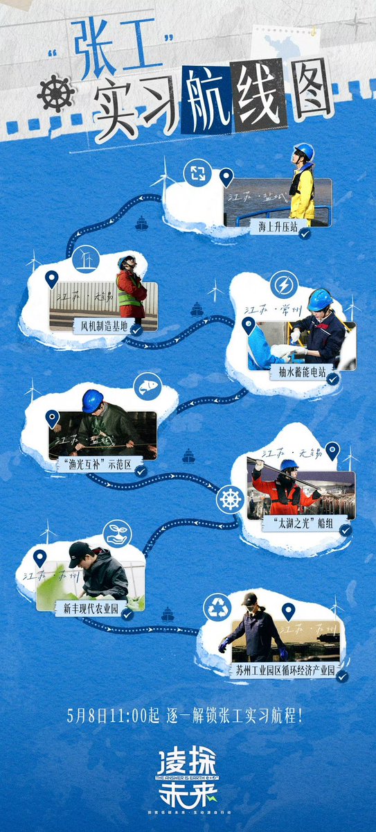 n_cottonnnn's tweet image. แผนที่เส้นทางการฝึกงานของวิศวกรจางมาแล้ว🗺️ 7 สถานที่ที่แตกต่างกันเชื่อมโยงอนาคตสีเขียว มาปลดล็อกความสนุกระหว่างการเดินทางฝึกงานไปพร้อมกับ #ZhangLinghe ในรายการ "Ling Explorer" กัน🔓

8 พฤษภาคม เวลา 10:00 น.🇹🇭 ที่ #Bilibili สารคดีเพื่อสังคม ร่วมผลิตโดย Discovery Channel × WildAid