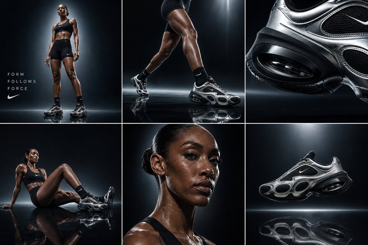 Precision in Motion: The Nike Air Max Muse Campaign - PromptGather image 1