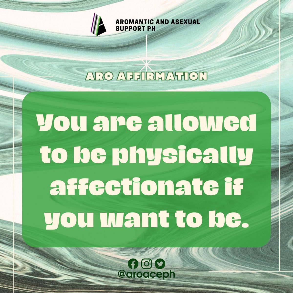 Aromantic and Asexual Support PH tweet media