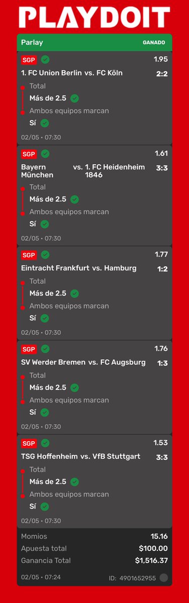 LoboEAS95's tweet photo. @toritoapuestas Ufff 🔥 https://t.co/O0mIELY9OS