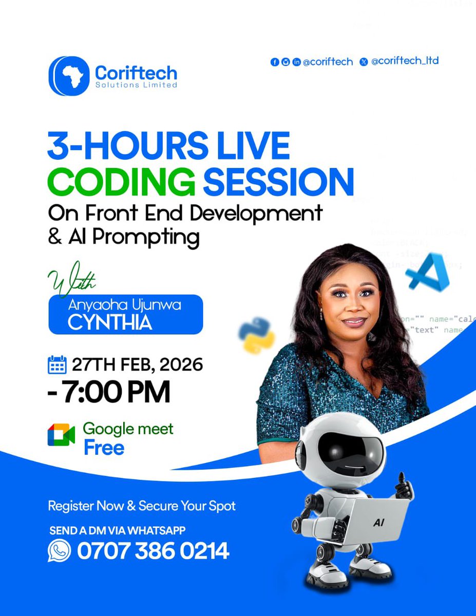 gawhamong's tweet image. May starts with proof of progress.

Tutor’s sample design vs my own execution during training at Coriftech Solutions Ltd x PIND Foundation.

Learning. Improving. Building.

#GraphicDesign #Photoshop
