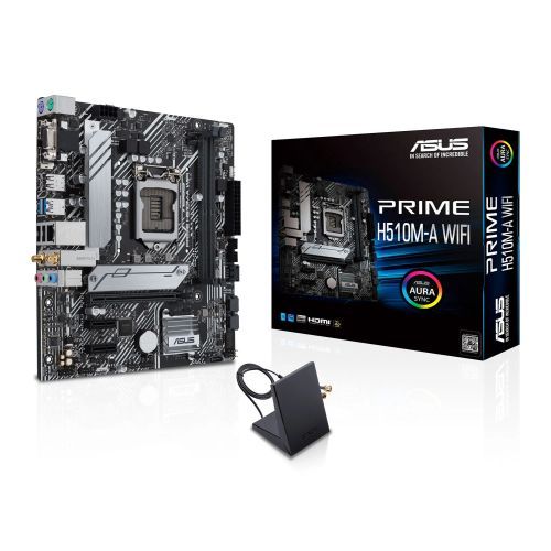 FutureTrekStore's tweet photo. Asus PRIME H510M-A WIFI, Intel H510, 1200, Micro ATX, 2 DDR4, VGA, HDMI, DP, AC Wi-Fi, RGB, M.2 https://t.co/xdoZDVMKKM #motherboard #rtx #pc #laptop #asus #gaming #intel #computer https://t.co/uSbKO8MPYm
