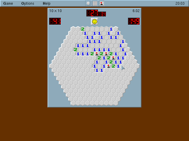 DosGamesCOM's tweet image. Random game of the day:
Mine Mayhem (Puzzle: Jason Hood, 2006)

Download/play: dosgames.com/game/mine-mayh…

#dosgaming #retrogaming #puzzle #minesweeper #mines #hexagons #sourcecode
