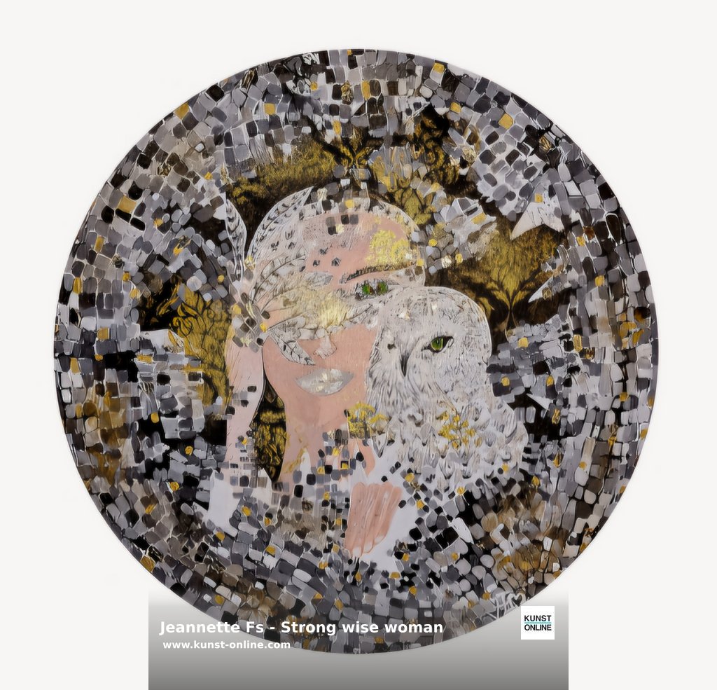 KUNSTONLINE_COM's tweet image. ❤️ Jeannette Fäs - Strong wise woman ❤️ 
shortlink.store/ttm_7m1w8hxd #kunst #künstler #kunstwerk #kunstsammler #kunstkaufen #kunstgalerie #kunstausstellung #kunstszene #kunstgalerie #kunstonline