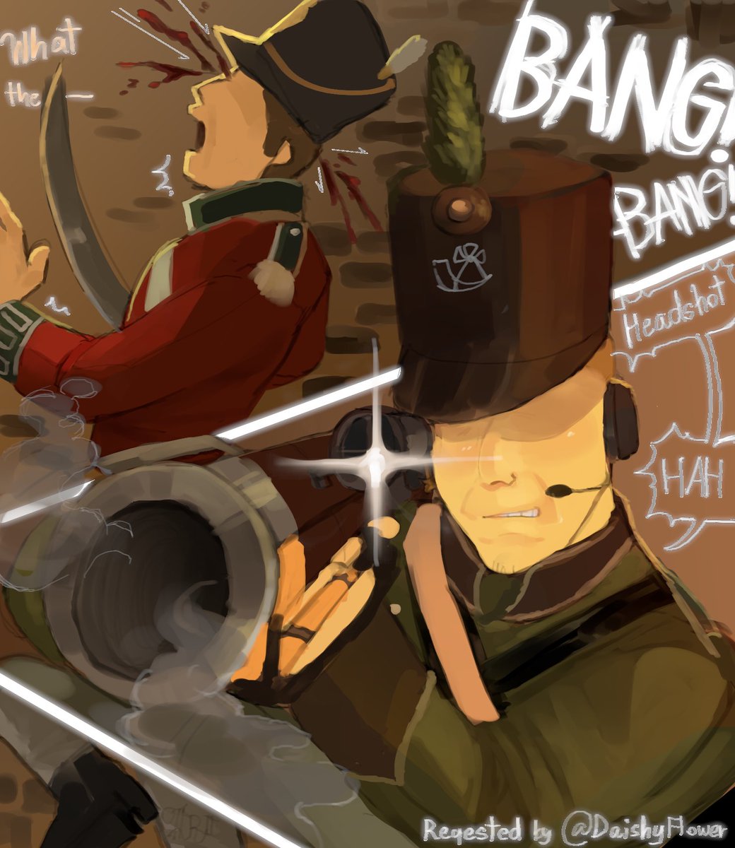 Fropopipo's tweet image. G&amp;amp;B Rifleman at London requested by @DaishyFlower and there a meme reference. Enjoy! #fyp #fypシ゚viral #nsfwtwtًً #fypシ゚viralシfypシ゚