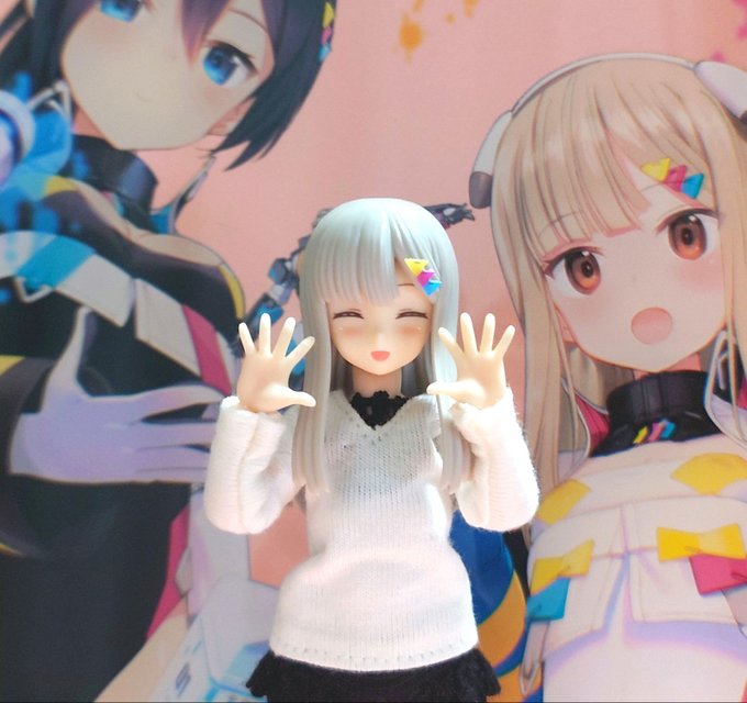 10周年おめでとうございます! 本家メガミやアリスギア等々いつも本当に大変お世話になっております。。。 早速最新作をさーふぇいしているところですが、自分の中で3Dプリントの常識が崩れるレベルですごくてびっくりしてる最中です でもレジンアレルギーは本当にお大事に。。。 #hyenaさんD活10周年