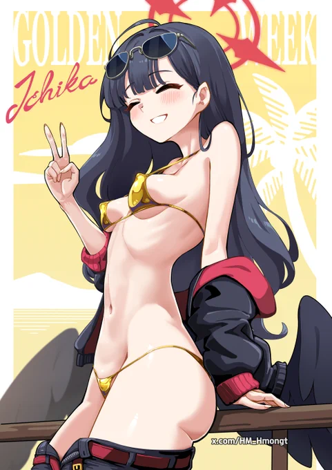 Golden Week Ichika #BlueArchive #ブルアカ