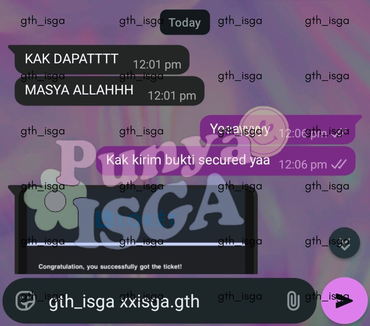 ISGA 🎫 open jaswar tweet media