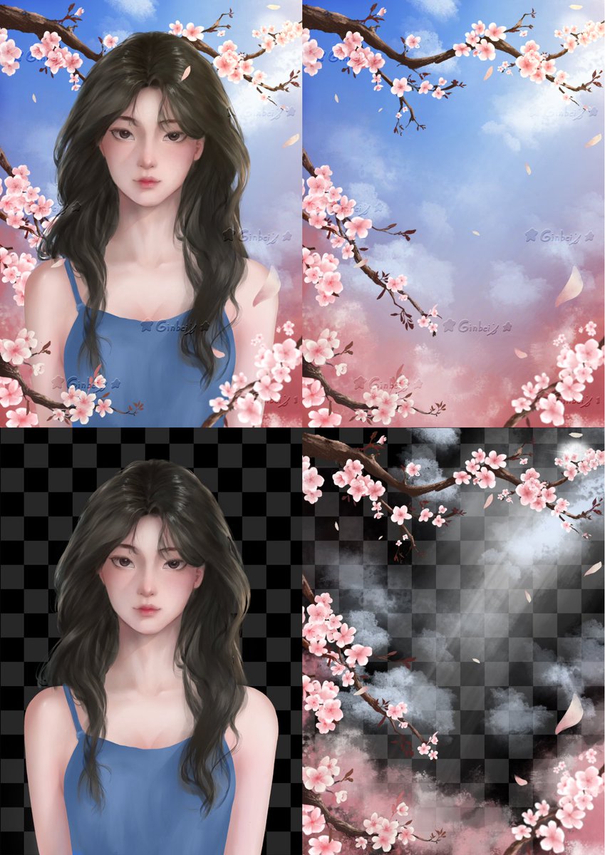 Ginbeii's tweet photo. ตัวอย่างไฟล์ที่จะได้รับค่ะ🌸 https://t.co/Lib34HGRDv