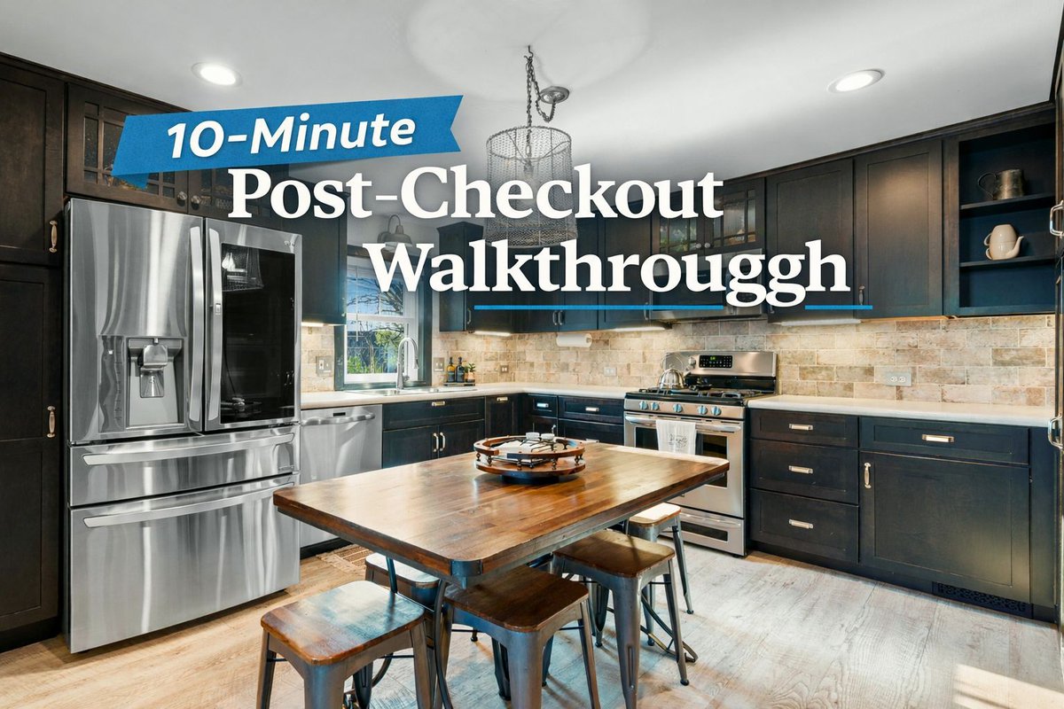 TurnHospitality's tweet image. Ten minutes after checkout can save weeks of stress.

Inspect appliances. Confirm water is off. Lock up. Scan for damage. Take photos.

Consistency protects safety and revenue.

Full story: turnhospitality.com/blog/the-two-d…

#STRcommunity