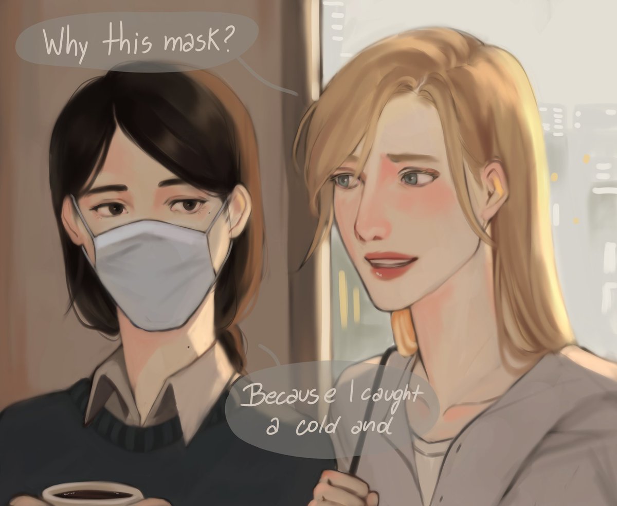 dysthymika's tweet image. she believes some risks are... worth taking ✨

#gl #wlw #oc