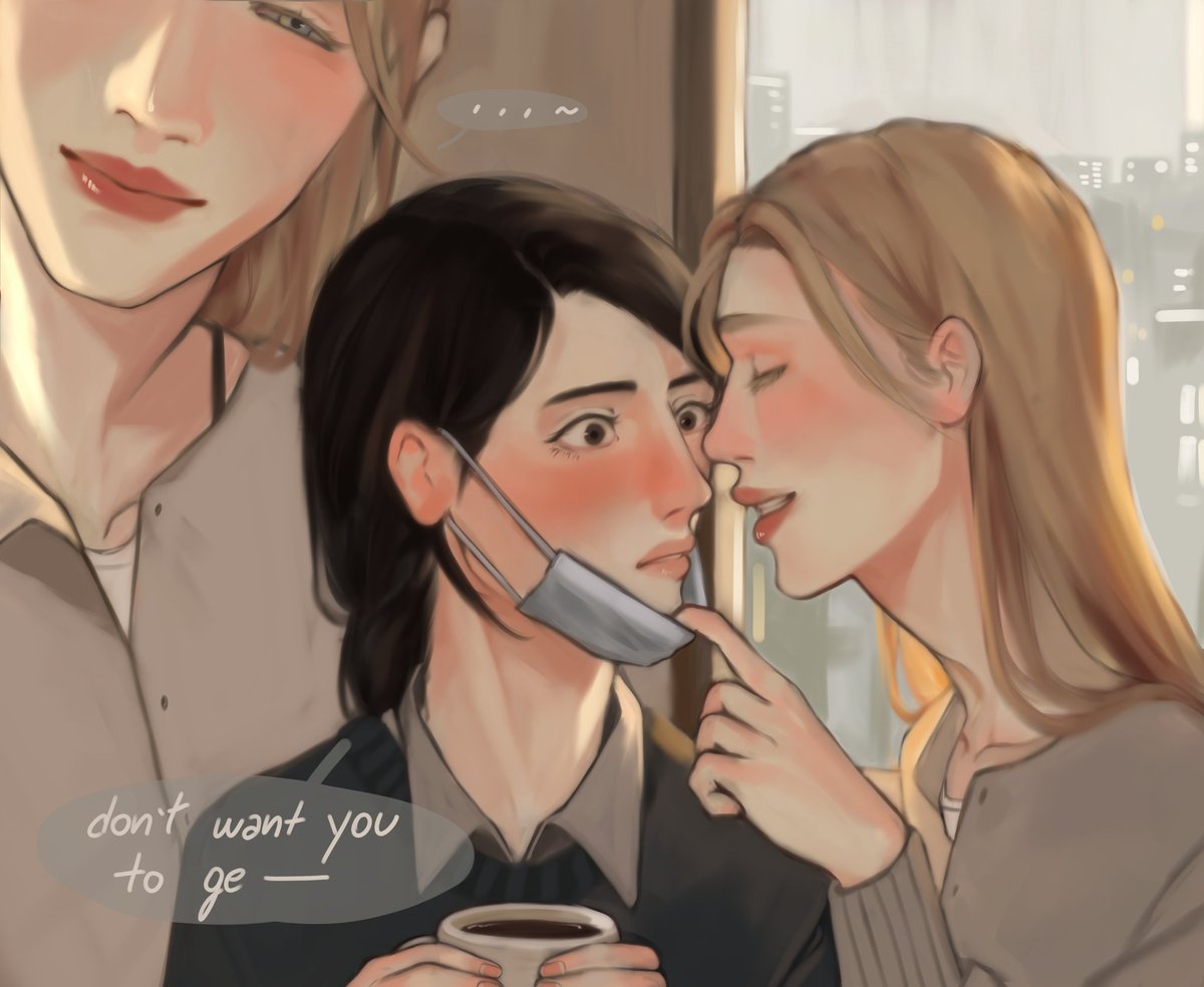 dysthymika's tweet image. she believes some risks are... worth taking ✨

#gl #wlw #oc