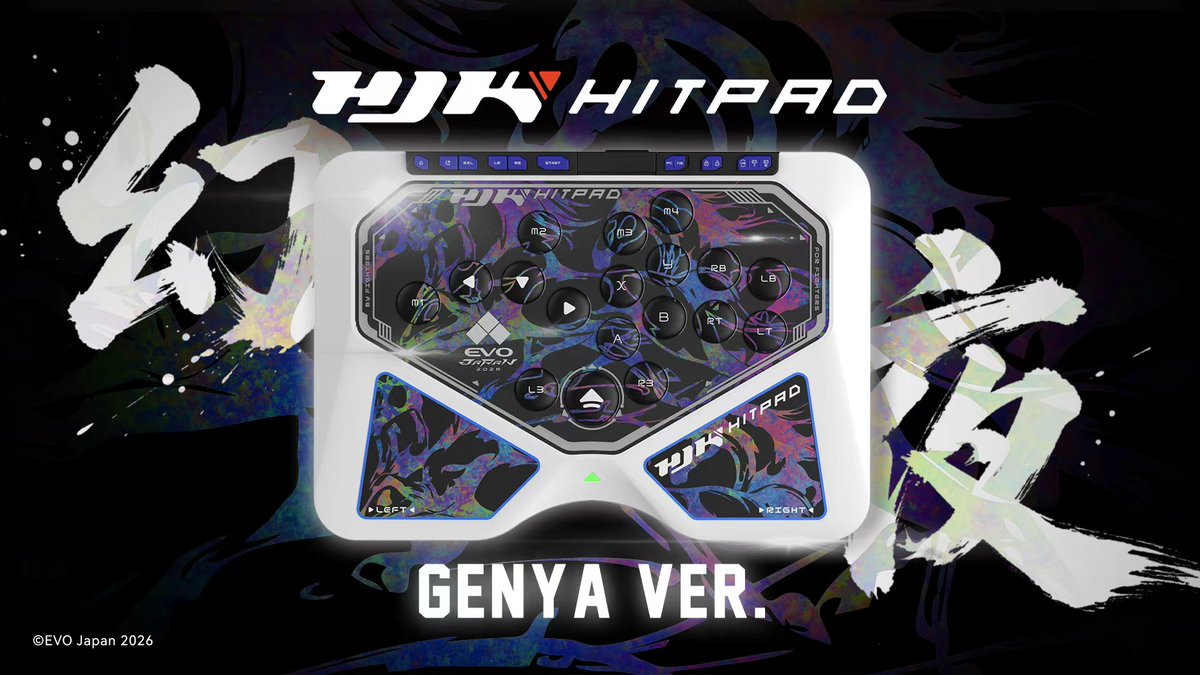📣【EVO Japan 2026限定 HJK HITPAD「幻夜」事後通販決定！】 会場で