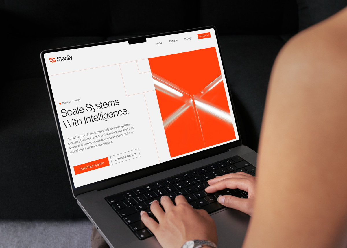 HexonStudio's tweet photo. Brand and visual identity for Staclly® https://t.co/gmwo0LV9Ud