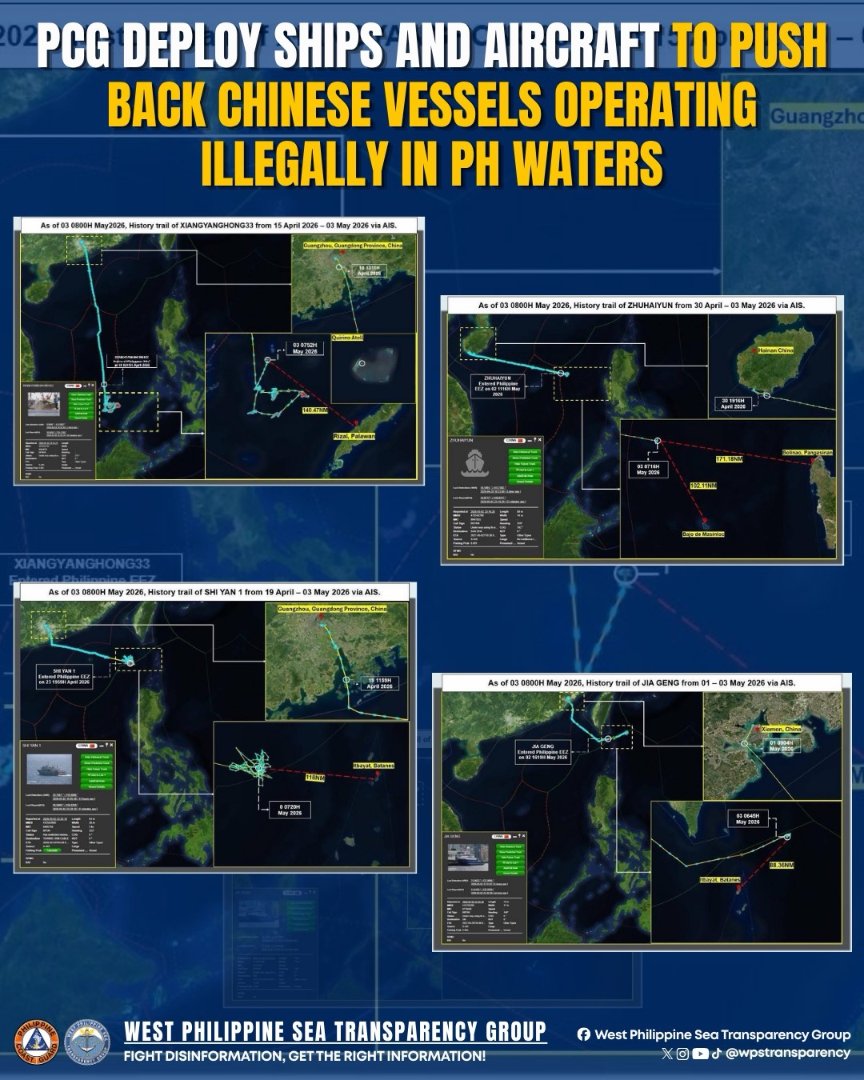West Philippine Sea Transparency Group tweet media