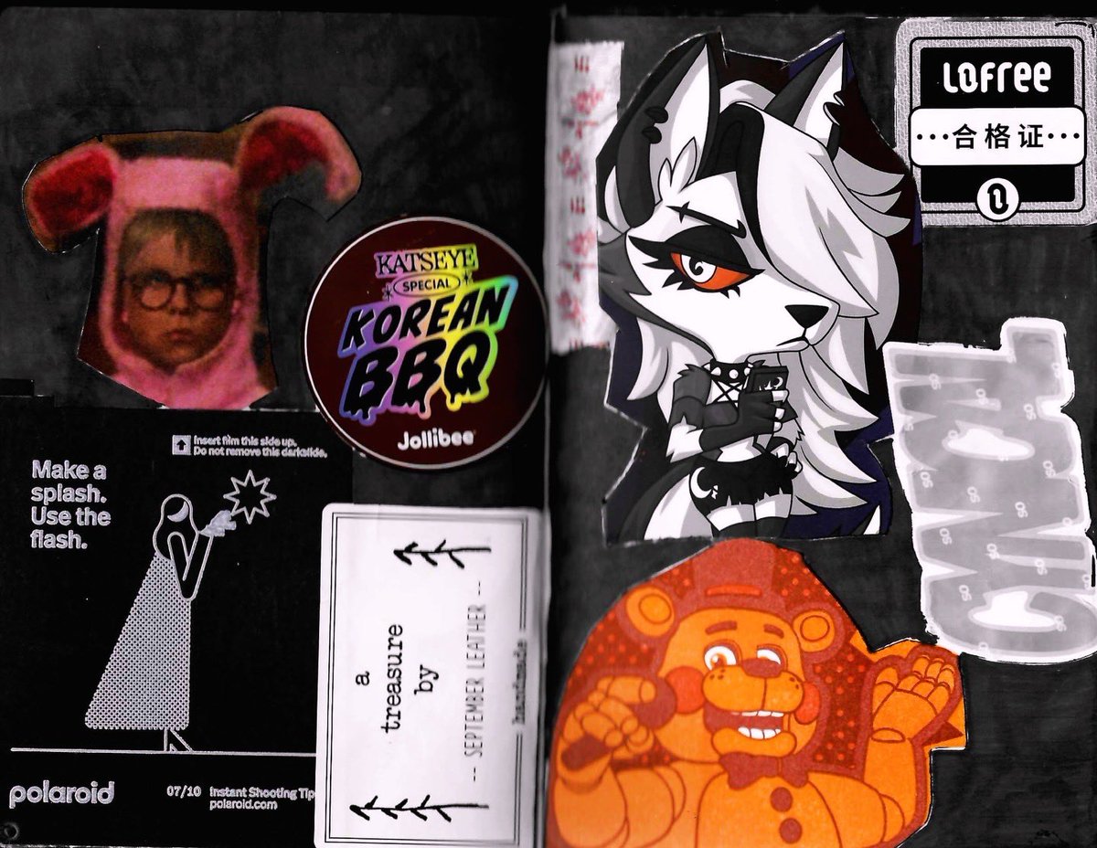 OCCULTCLUB's tweet image. Finally got some scans of my junk journal. #junkjournal #scan #yunjin #photos