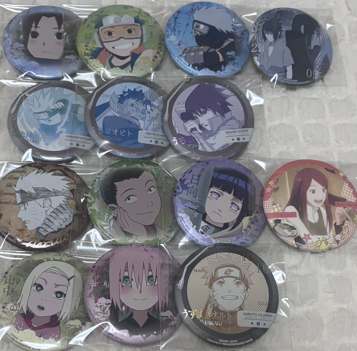 飛段　缶バッジ　中国 NARUTO 中国 缶バッジ 交換 譲渡 譲:画像のもの 求:340+送料 上2段は