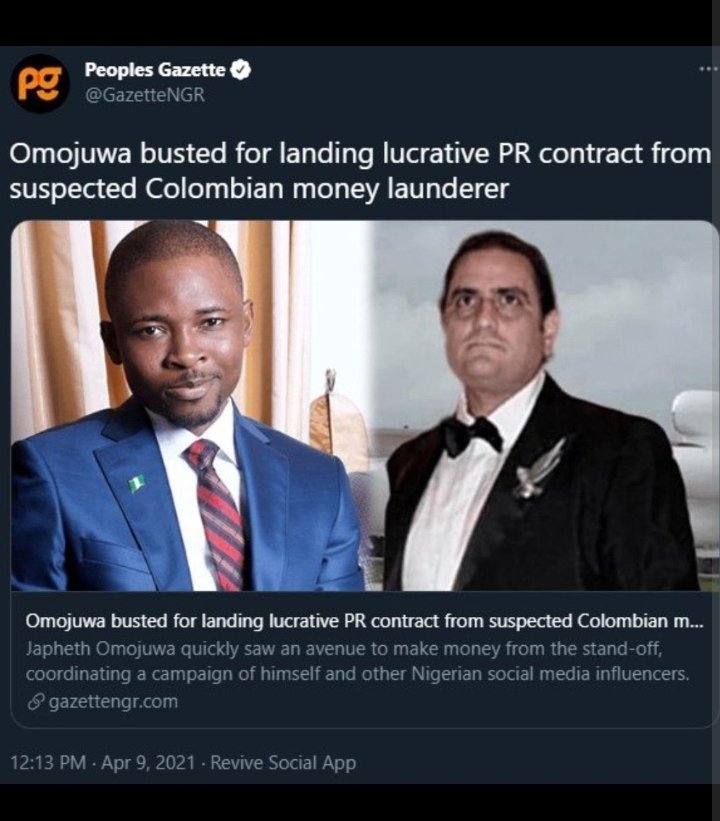 Even a fraudster like you <a href="/Omojuwa/">JJ. Omojuwa</a> is trying to mock PO, pathetic.