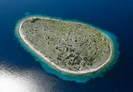 HorrifyingHist1's tweet image. Bavljenac, also known as Fingerprint Island, in Croatia, is adorned with a stunning network of stone walls resembling a gigantic fingerprint. Consisting of intricate patterns, this showcases the dedication of past farmers. 🌿🇭🇷 #Croatia #HistoricalMarvel #AgricultureIsArt