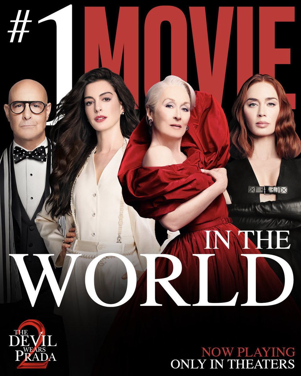 Fenomeno #IlDiavoloVestePrada2, con 77 milioni di dollari incassati al suo weekend d’esordio negli USA e ben  223.6 in tutto il mondo, ovvero il 72% dell’incasso finale del primo capitolo che nel 2006 chiuse la sua corsa a quota $326.5 milioni.