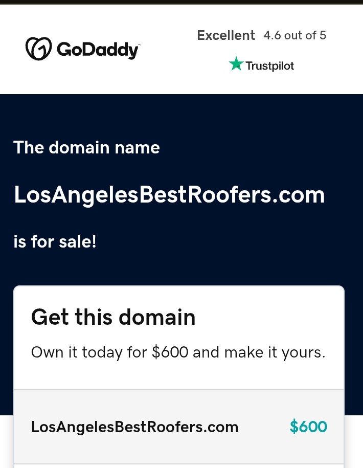 juliet_ugo9162's tweet image. LosAngelesBestRoofers.com
Roofing is BIG money.
This domain screams authority in Los Angeles.

#Premiumdomain #domainforsale