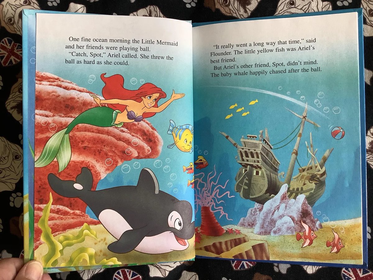 WatsonsVintage's tweet image. A Cute #30thBirthday #giftidea for a #LittleMermaid Fan. 1996 Vintage Children's Book First Edition Disney 'The Little Mermaid and Spot' Hardback Book - Ariel Lover Gift etsy.me/4tadwS4 via @Etsy #VintageBooks #ChildrensBooks #WaltDisney #1996Gift #Ariel #Spot