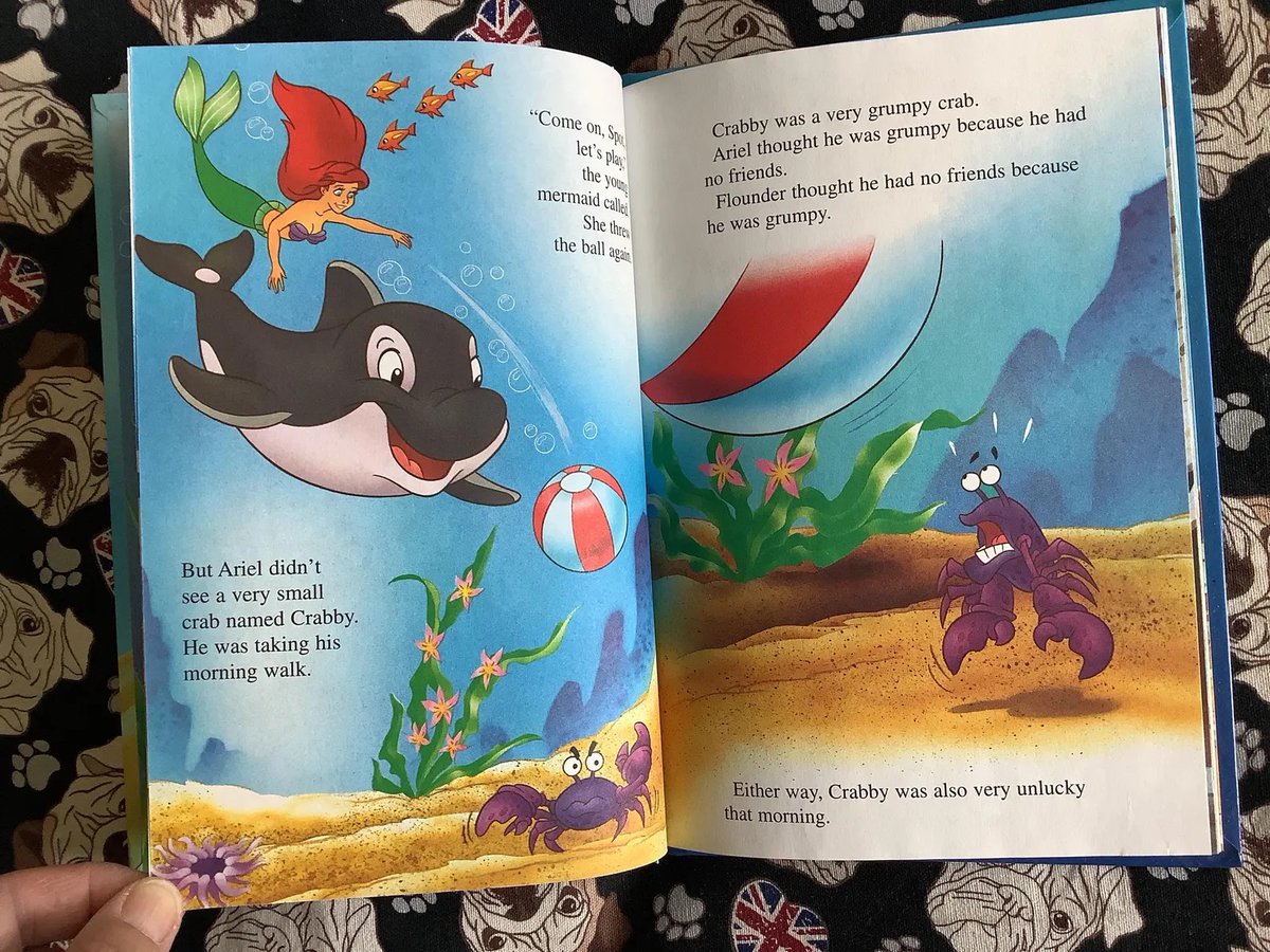 WatsonsVintage's tweet image. A Cute #30thBirthday #giftidea for a #LittleMermaid Fan. 1996 Vintage Children's Book First Edition Disney 'The Little Mermaid and Spot' Hardback Book - Ariel Lover Gift etsy.me/4tadwS4 via @Etsy #VintageBooks #ChildrensBooks #WaltDisney #1996Gift #Ariel #Spot