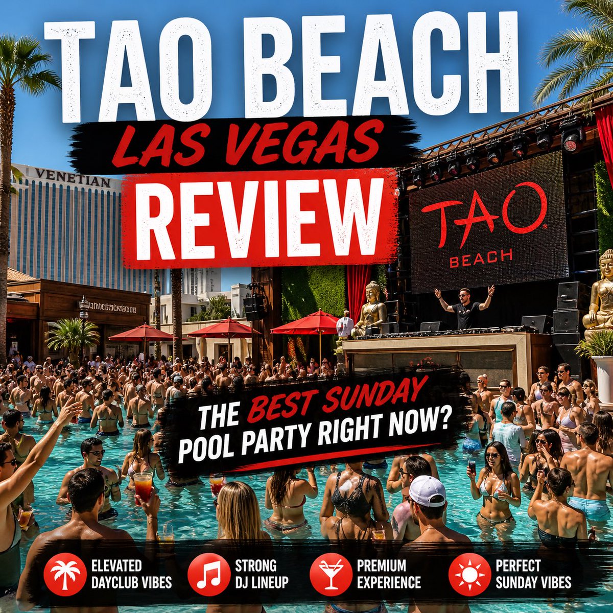 betstaywin's tweet image. TAO Beach might be the BEST Sunday pool party in Vegas right now 👀☀️

Clean redesign, strong DJs, and actually feels worth it.

Vegas Travel Babe Sam might be onto something with this one…

Full review 👇
betstaywin.com

#LasVegas #TAOBeach #VegasPoolParty #BetStayWin