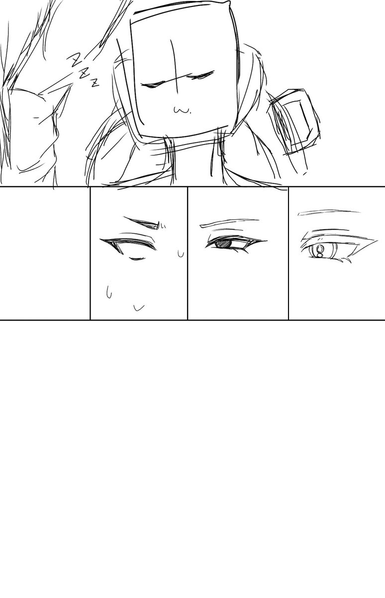 天才すぎるツイーヨしてたから描いてみたりしてる(完成はしない)