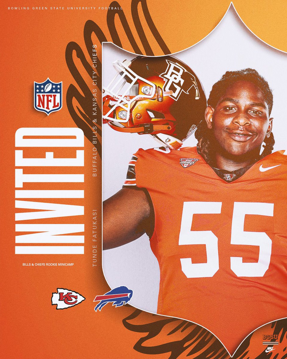 MRittCGS's tweet photo. 🚨 Congratulations to 2026 @CGSAllStar alum @TundeFatukasi from @BG_Football on earning an opportunity with the @Chiefs and @BuffaloBills 

Another example of preparation meeting opportunity. The journey continues, go make it count

#AllStarSeasonStartsWithCGS https://t.co/fYQiadWct7