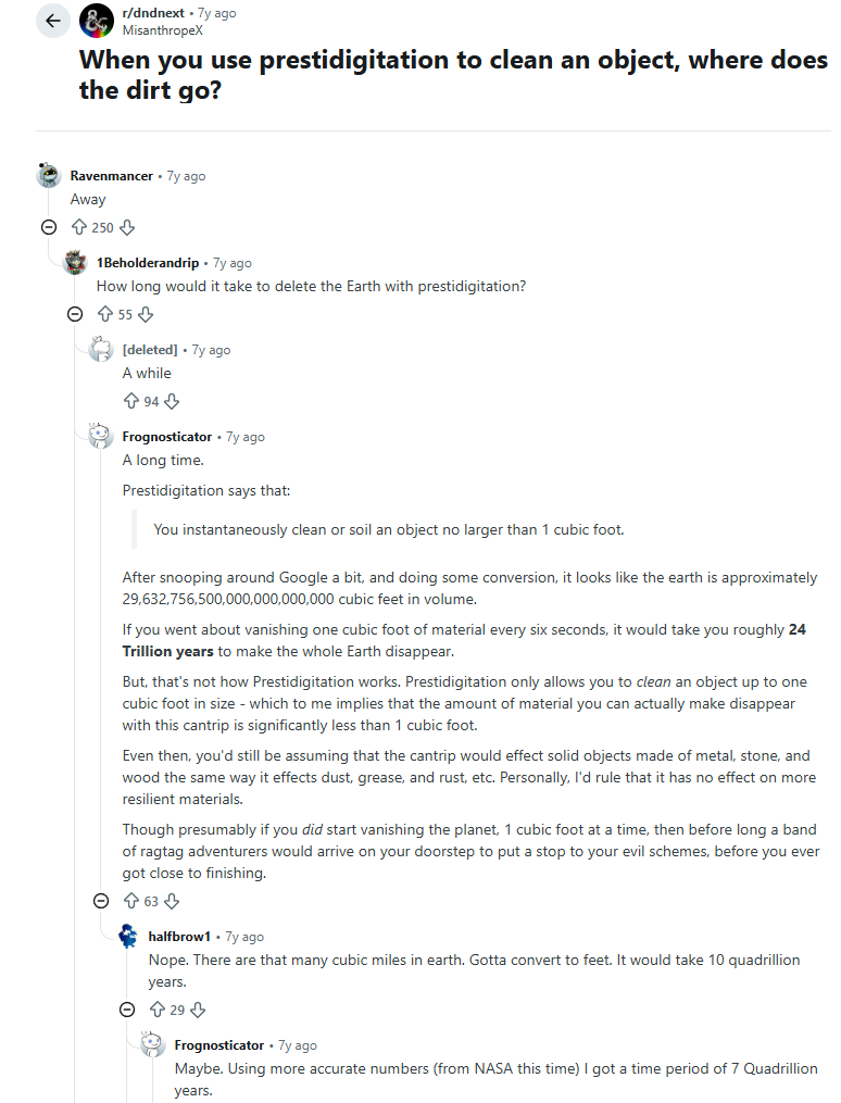 FerusNiwa's tweet photo. #DND is a fun system. It's also very easy to fall into math condundrums if you really want to. You know what, sometimes I really want to. https://t.co/bmMMNrM4XY
