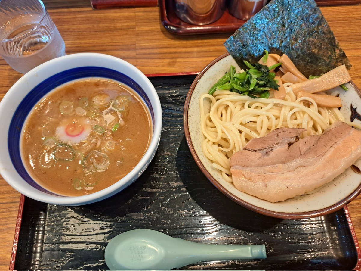 HK5089's tweet photo. #久しぶりのラーメン(つけ麺)
#柏市
#美味しい
埼玉帰省中。
帰りは違う(つけ麺)食べよう😋　
富田食堂かな？ https://t.co/9cWzKhYsGT