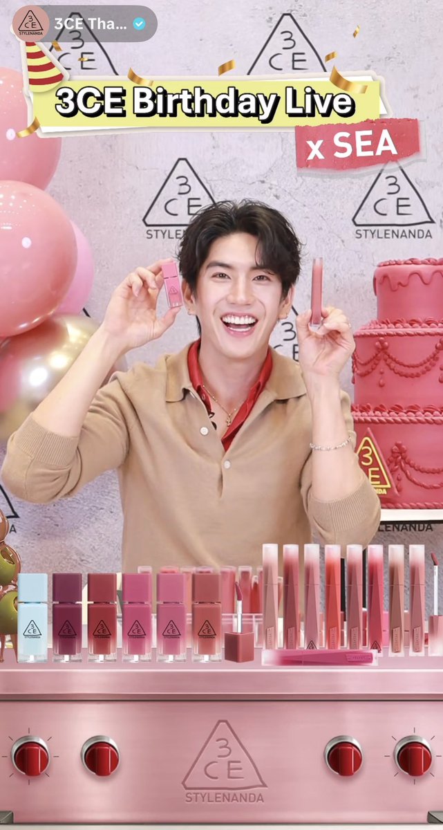 3CE Thailand tweet media
