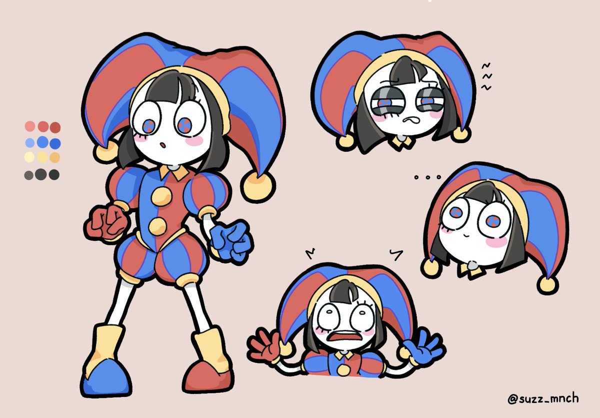suzz_mnch's tweet image. My 1st pomni drawing #TADC #Pomni #Theamazingdigitalcircus