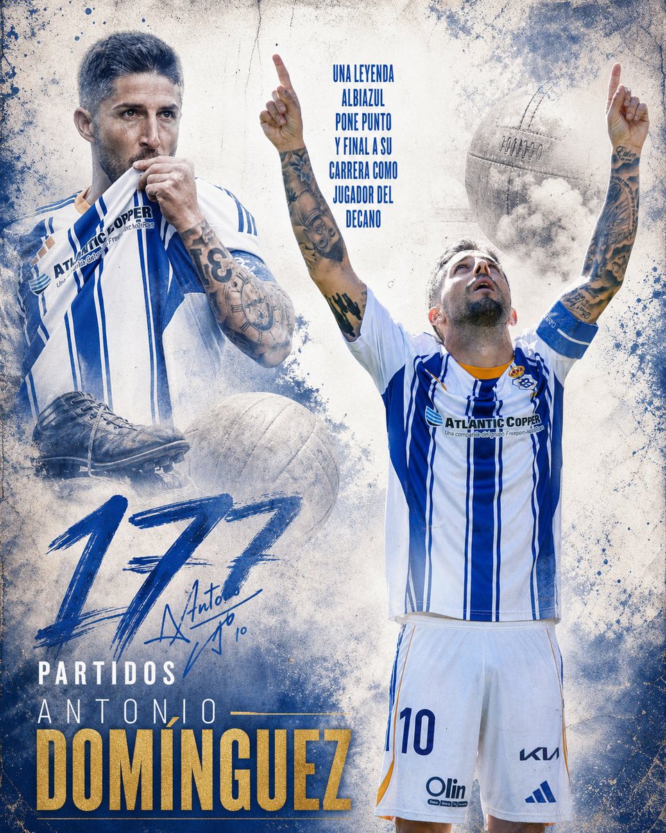 AlmenaraPunta's tweet photo. Gracias Antonio, gracias por todo, por defender este escudo, y honrarlo como tú lo has hecho.
@recreoficial 
Fotomontaje de @Albiazules https://t.co/1JXW3UZPpq