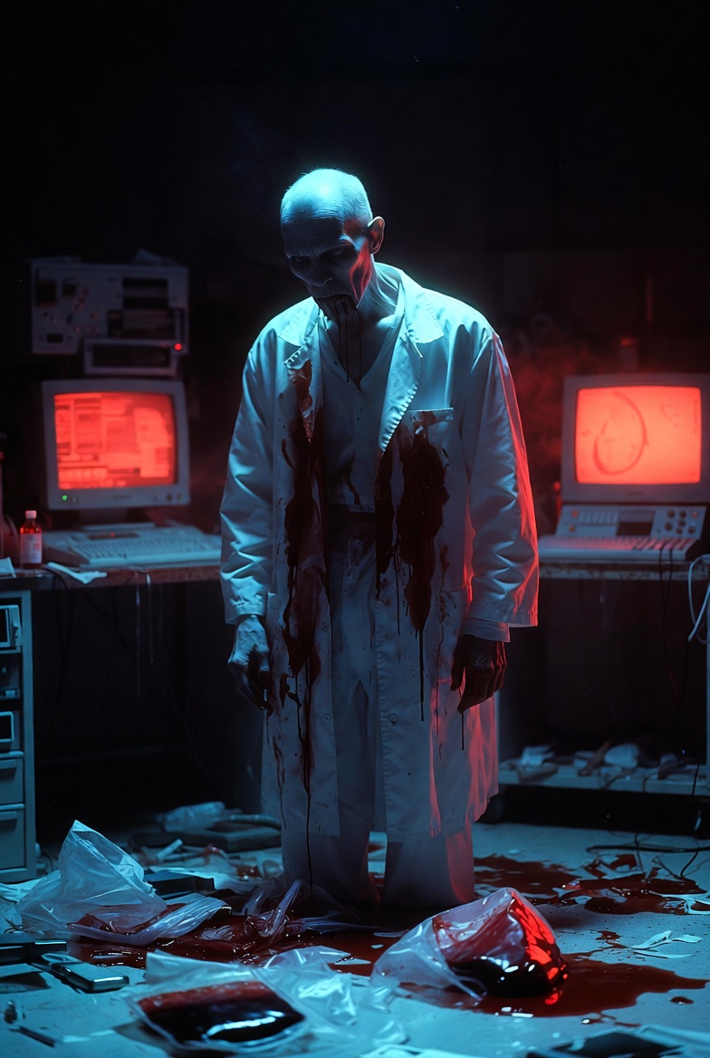 Tales4Terrors's tweet image. I was born with a rare blood disorder.  

My body doesn’t make enough blood.  

Anemia cranked to the extreme.  

I became a hematologist to fight it.  

Big mistake.  

(Keep Reading ⬇️)  
#HorrorStory #Creepy