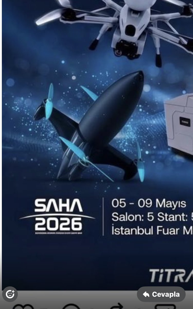 #patek  #titra #savx önleyici dron segmentinde yeni ürünmü geliyor…🫵 saha expo savx teknoloji ürünlerin arasına , sky dagger hunter tarzında yeni görsel eklenmiş   süpriz olarak yeni ürün geliyor olabilir,  ateş olmayan yerden duman çıkmaz 🫵🫵