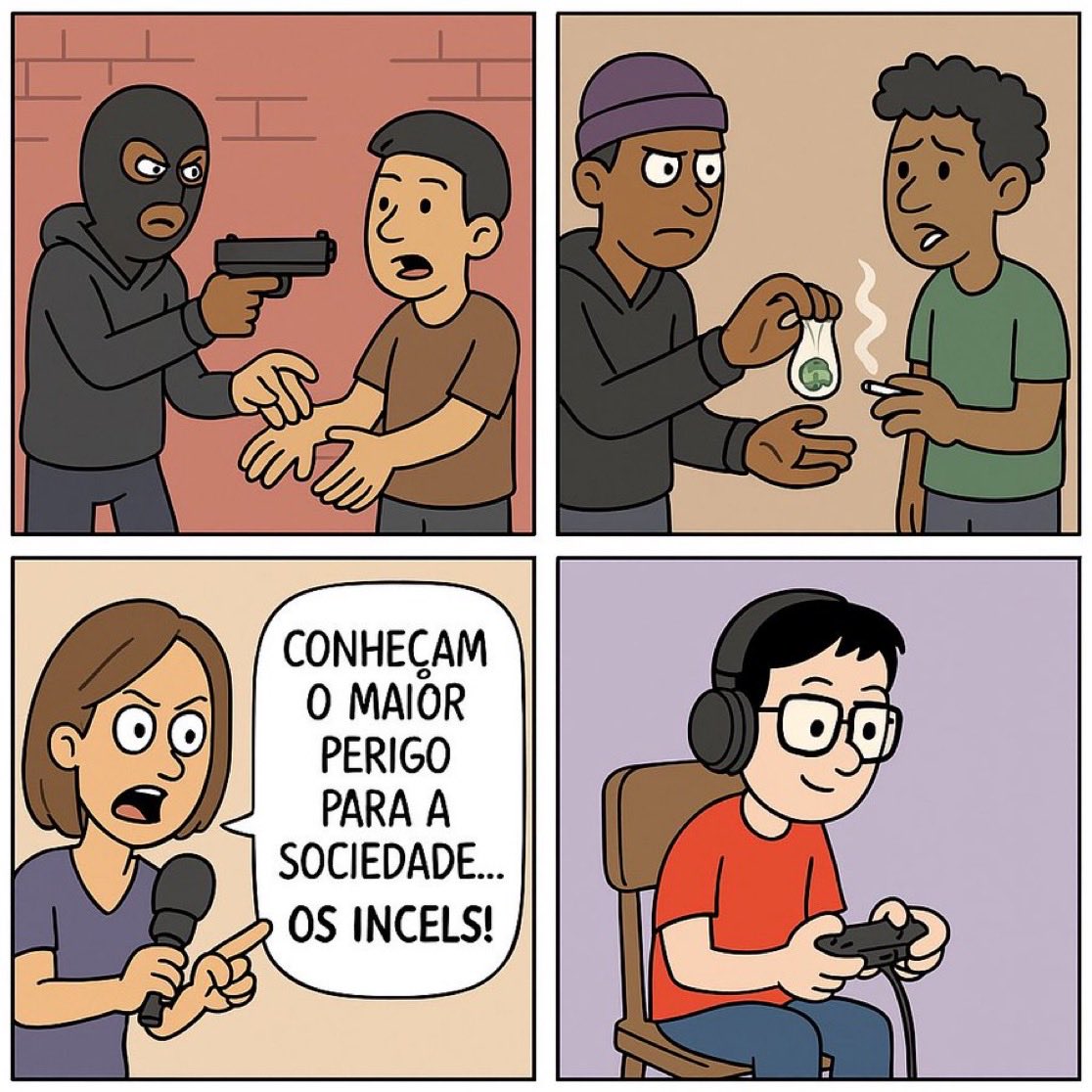 Cartoon Caseiro tweet media