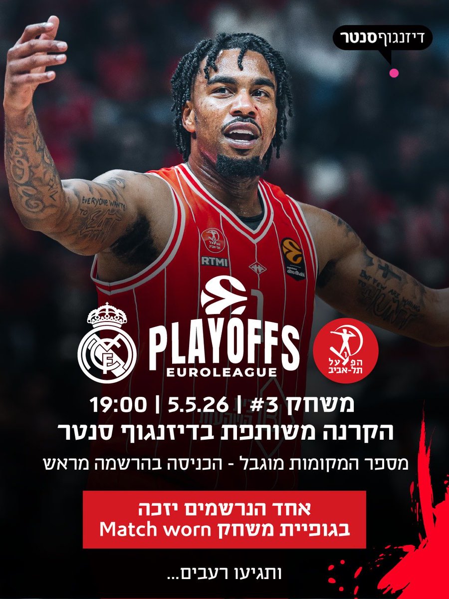 Hapoel Tel Aviv BC tweet media