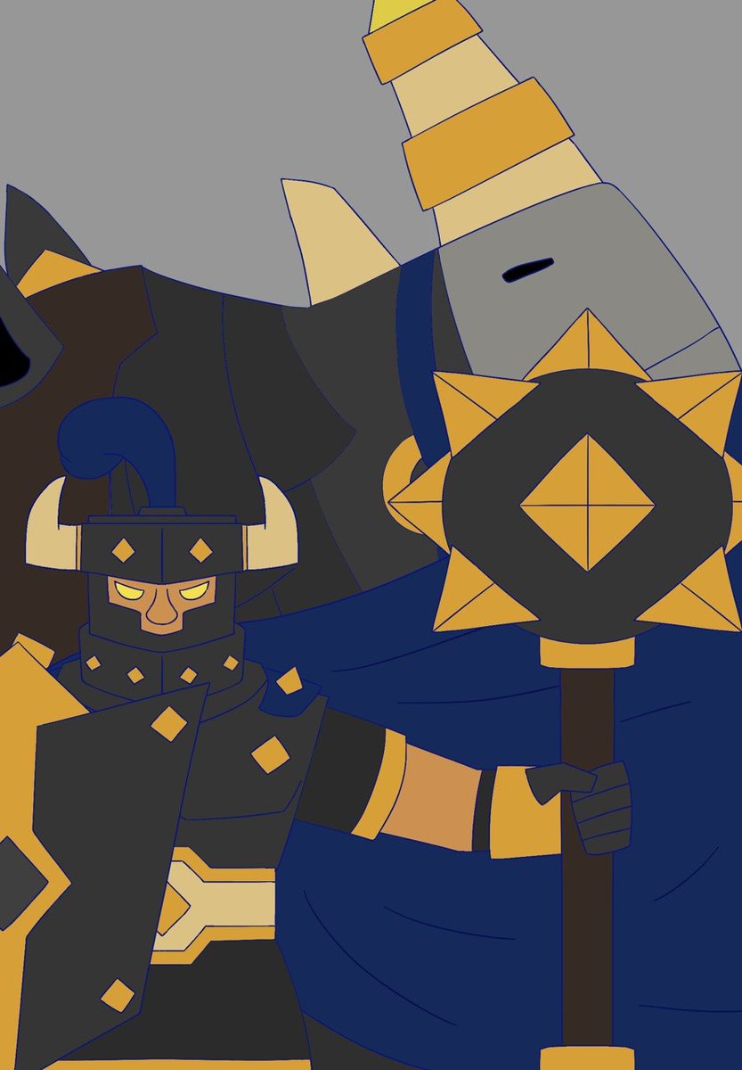 untiltled5x2's tweet photo. Hero Dark Prince! 

#clashroyale #artroyale #clashroyalefanart https://t.co/pQVioowXUy