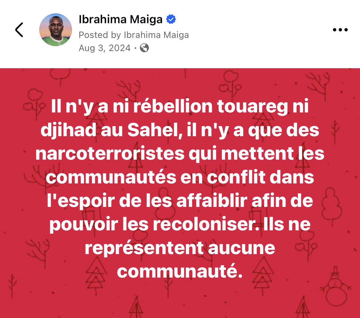 Ibrahima Maiga tweet media