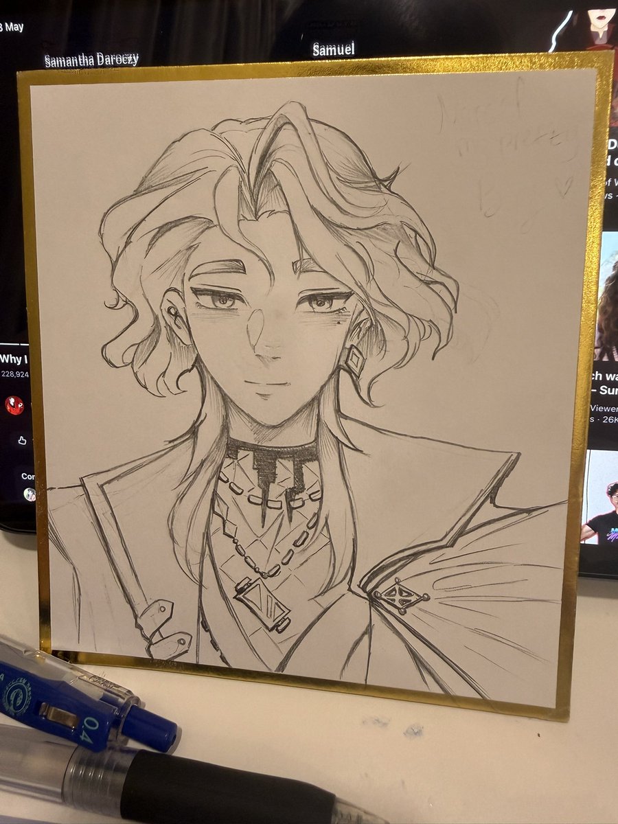LizzieLissy's tweet photo. Did a quick drawing of the prettiest boy
#marcel #marcelmlbb https://t.co/0Ms8g1WAp2