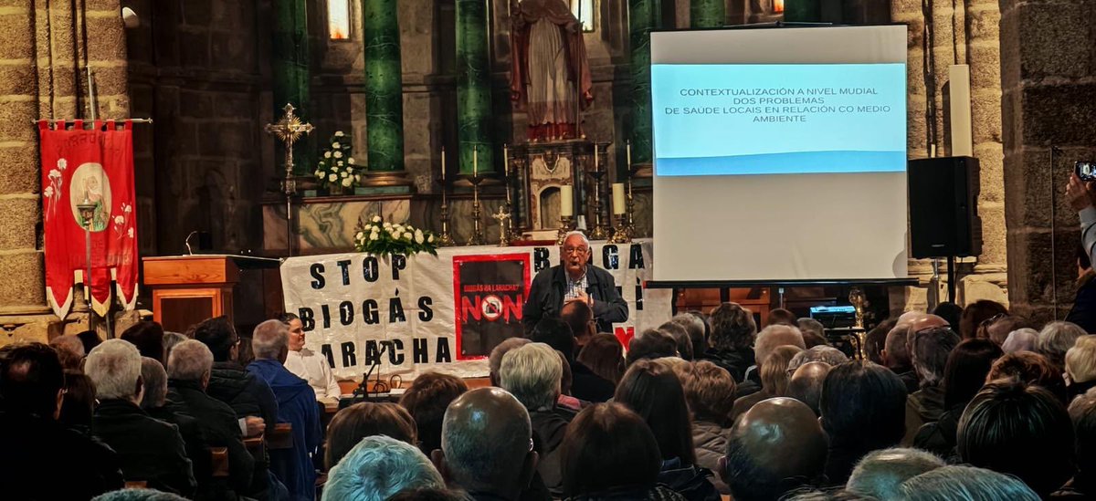 nofler8's tweet image. Esto es una verdadera comunidad unida en un mismo fin , la vida natural en la tierra libre de intereses contaminantes 

Aquí la iglesia da soporte y apoyo a su comunidad / común unidad

Todo un ejemplo

Fuera BIOGÁS!!!

Los vecinos cuidan el rural !!!!

#Laracha #Contaminación