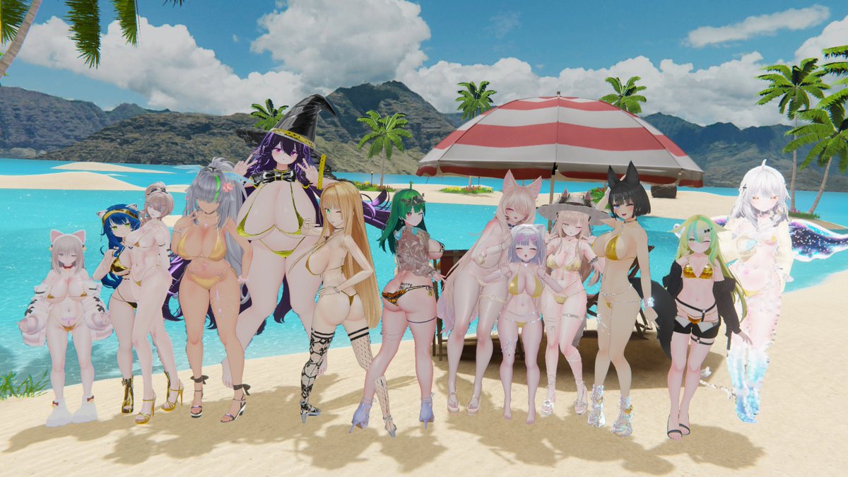 んもカスが延々とVRCとかの画像を貼るアカウント tweet media