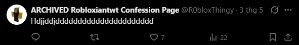 ARCHIVED Robloxiantwt Confession Page tweet media