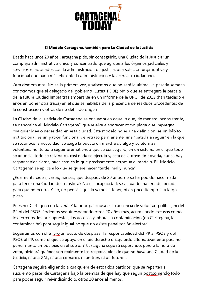 Cartagena Today tweet media